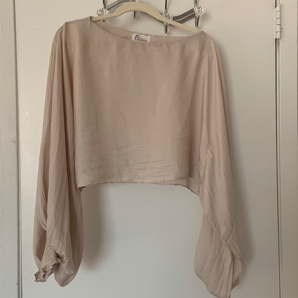 Cropped Long Sleeve Charisma Boutique Top
